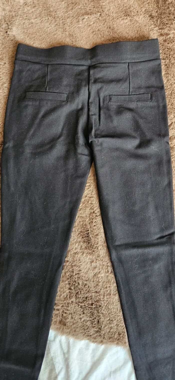 Pantalon skinny ceintré noir taille 36 - photo numéro 3