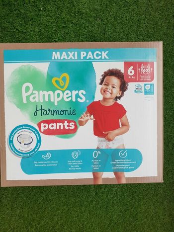 Couches Pampers harmonie/pants