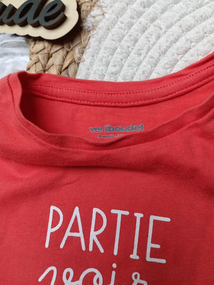 Tee Shirt 9 mois Fille - photo numéro 2