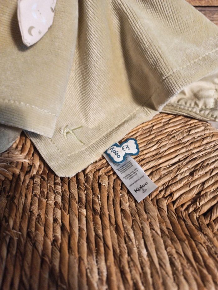 Doudou lapin vert Kaloo neuf - photo numéro 5