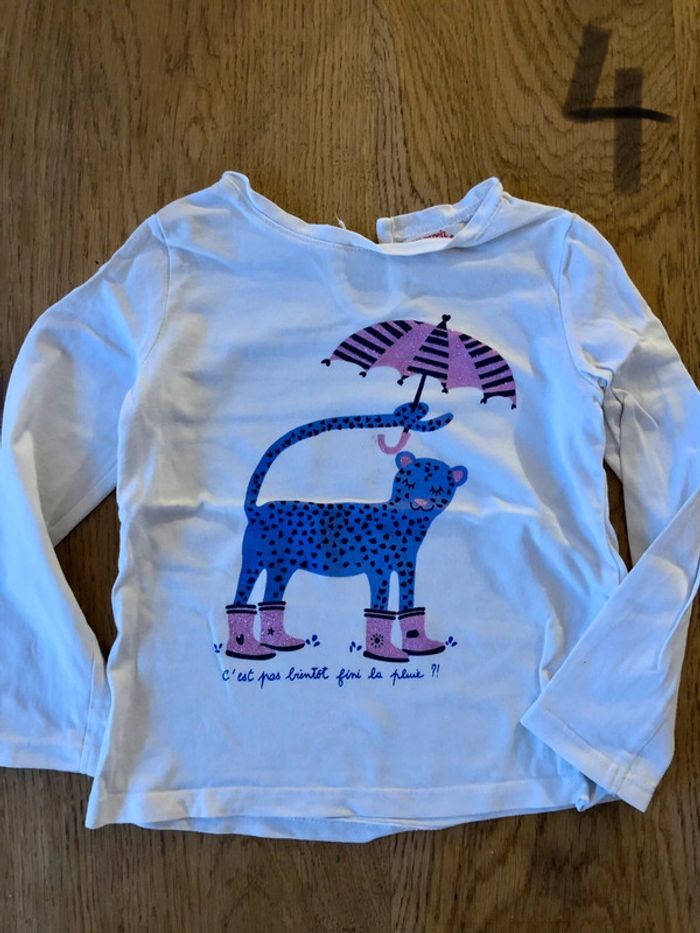 T shirt fille 4 ans