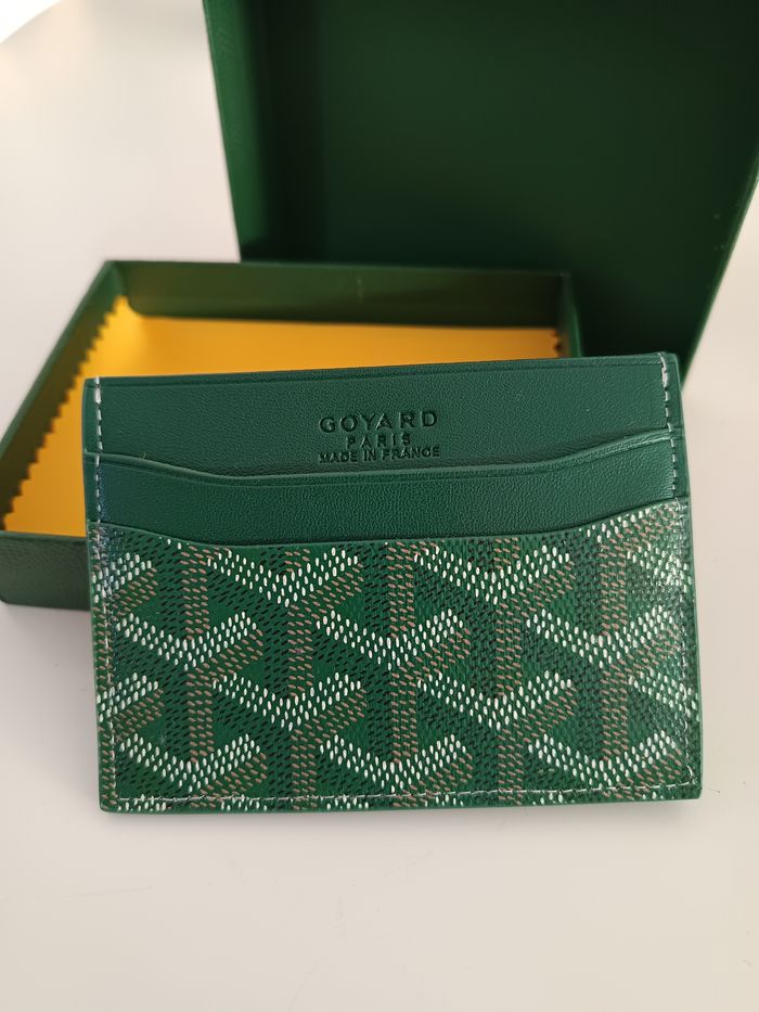 Porte carte goyard Vert