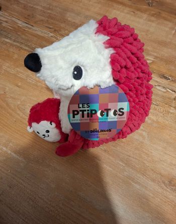 Peluche hérisson Deglingos neuf