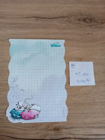 Feuille Diddl A6 120 0,40€