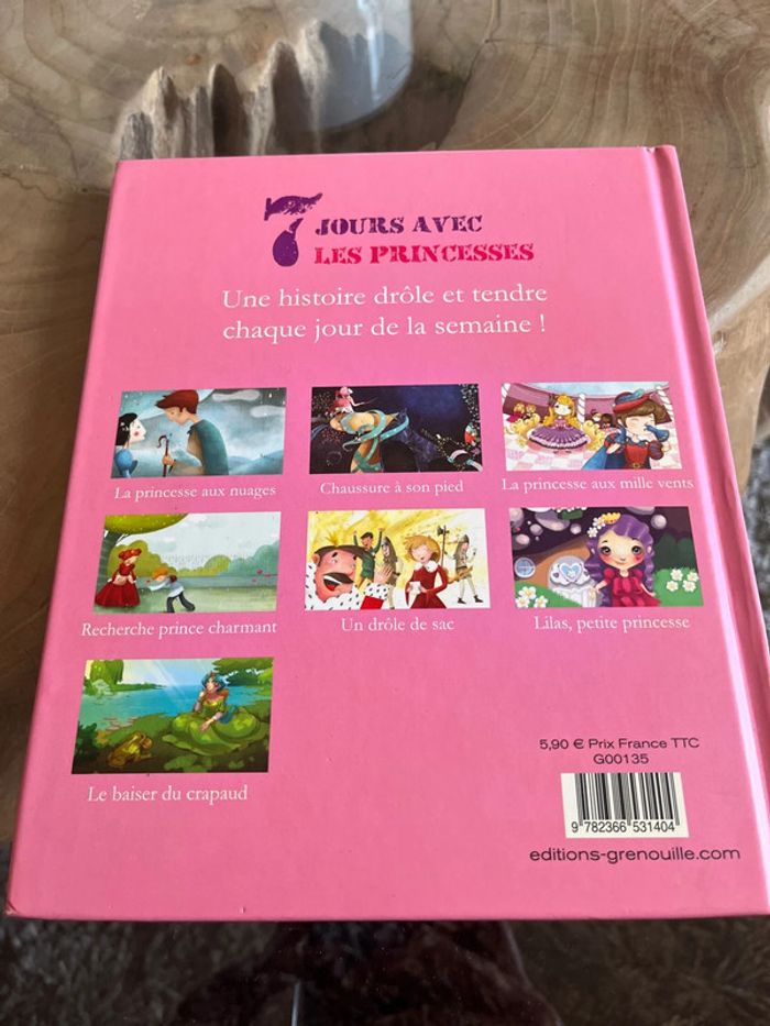 Livre « 7 jours avec les princesses » - photo numéro 3