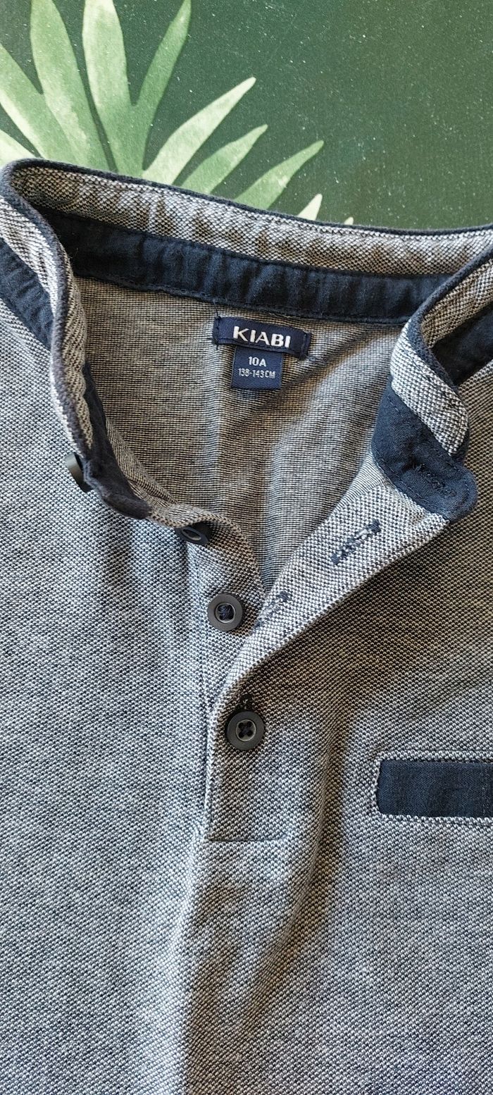 Polo gris - photo numéro 3