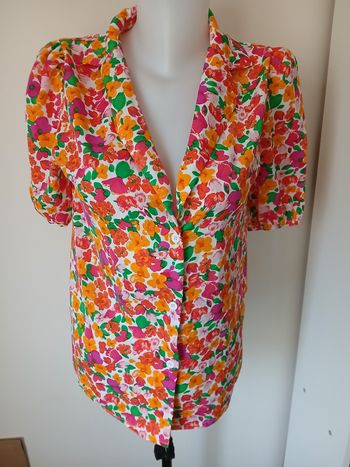 Chemise fleuri taille XS