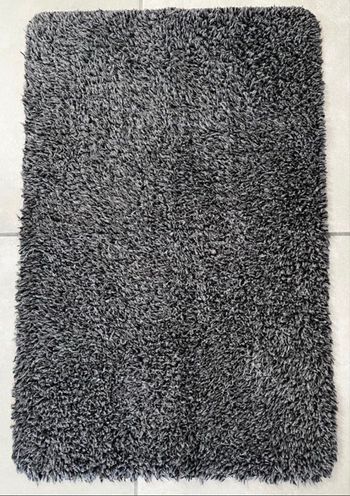 Tapis paillasson noir super absorbant 70x45cm 5FIVE