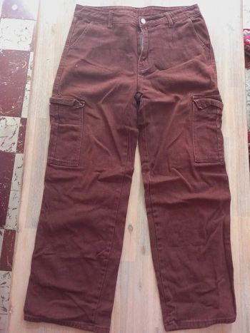 Pantalon cargo marron Shein – Taille L – Très bon état