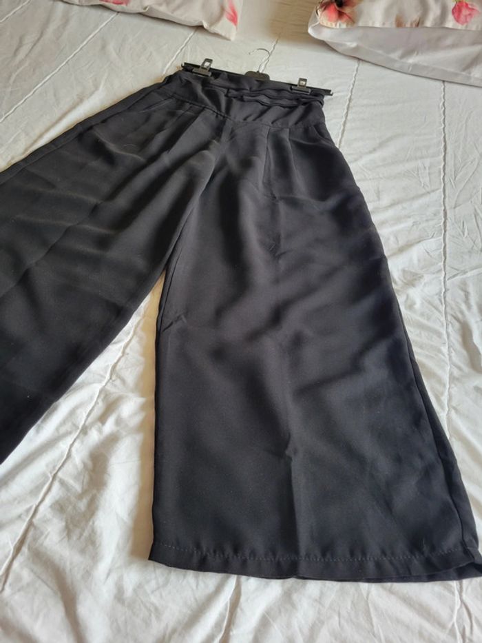 Pantalon élégant jambes amples T36 - photo numéro 7