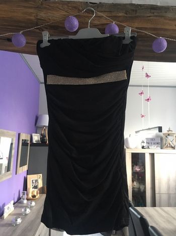Robe Bustier Moulante Strass