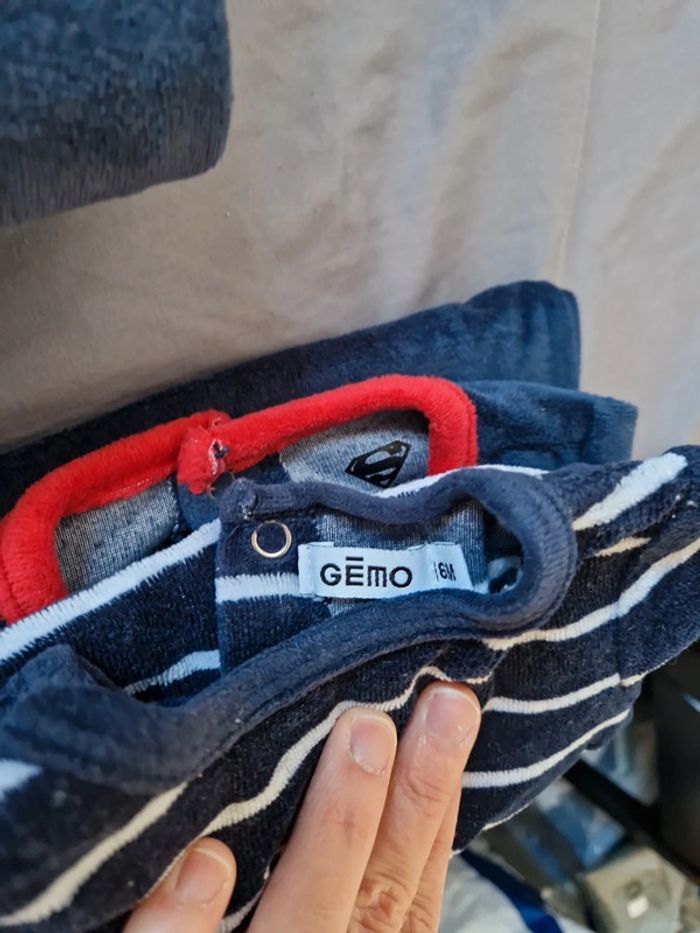 Lot 4 pyjamas hivers 6 mois - photo numéro 6