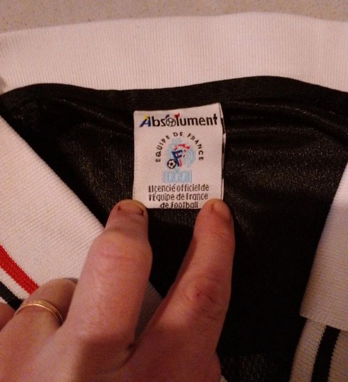 Maillot équipe de France 1998 - photo numéro 7
