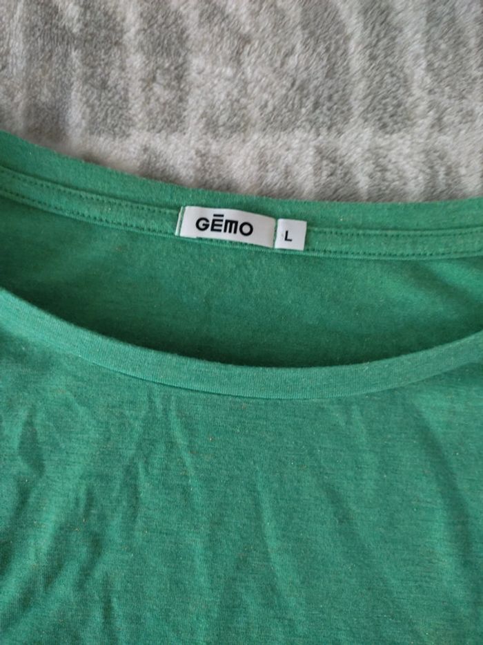Robe verte Gémo taille 40 - photo numéro 3