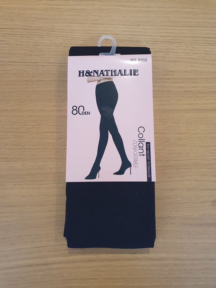 Collants noirs opaques TU