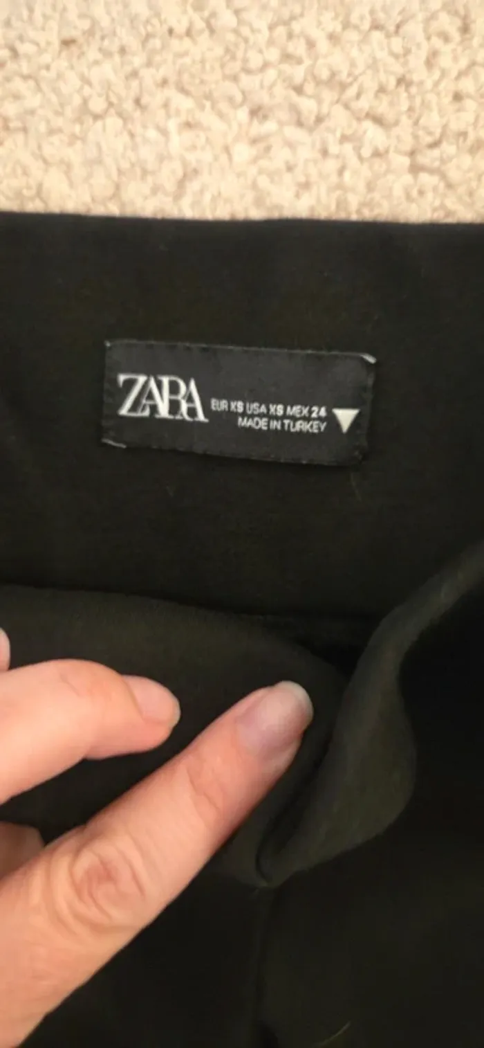 Pantalon Zara noir taille XS - photo numéro 8
