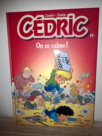 Bande dessinée Cédric on se calme