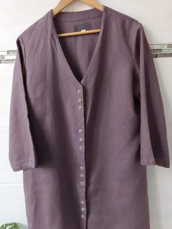 Surchemise/veste/tunique Lin'n Laundry 100% lin