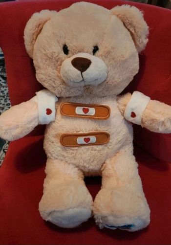 Peluche ourson interactif 