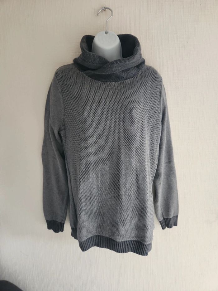Pull gris Jack & Jones S - photo numéro 4