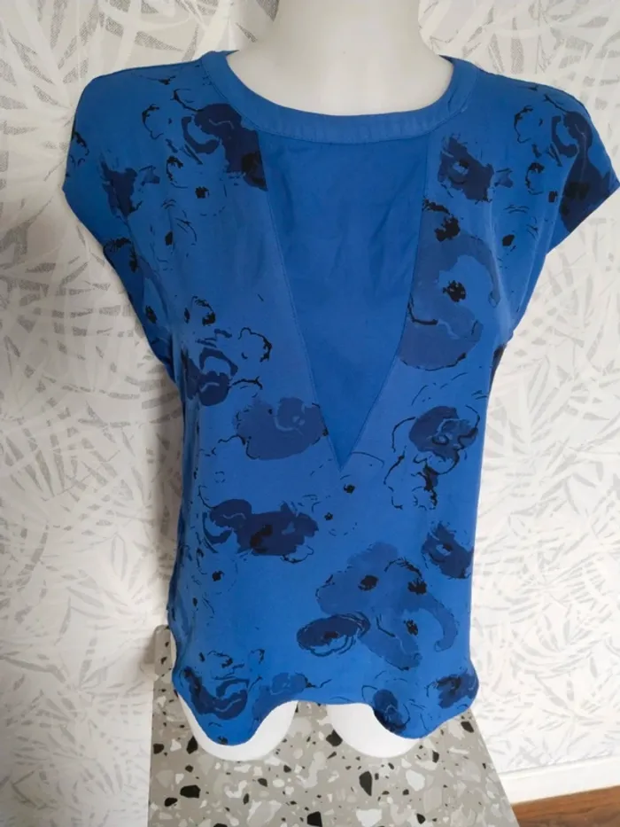 Haut ou blouse femme taille 36 S marque Majestic - photo numéro 2