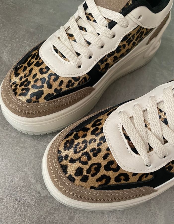Baskets léopard - pointure 38 - photo numéro 6