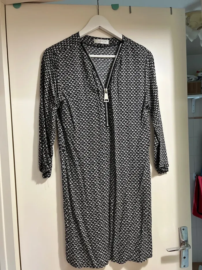 Robe avec fermeture éclair