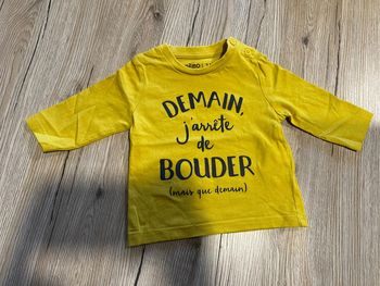 T-shirt manches longues - 3 mois