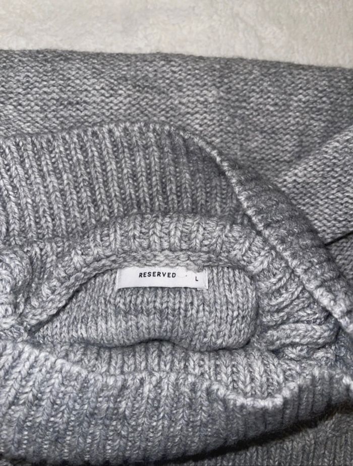 Pull gris - photo numéro 4