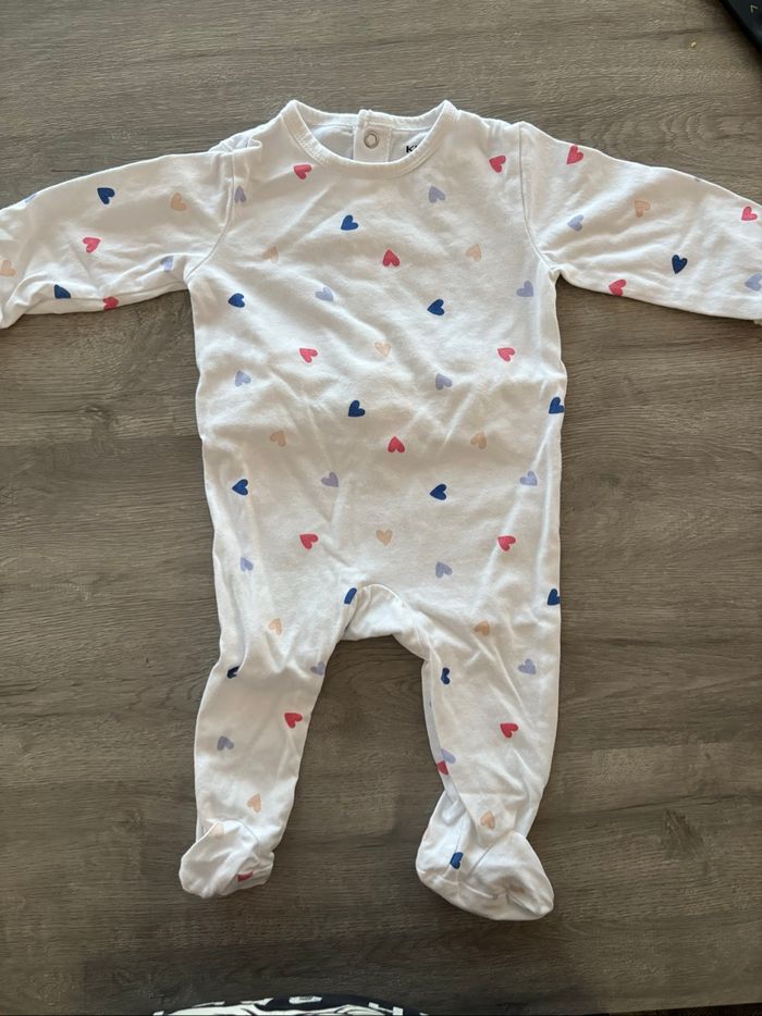 Lot 7 pyjamas coton 6 mois - photo numéro 3
