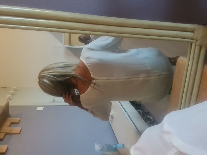 Blouse blanche zip dans le dos Brave Soul Taille 34 - photo numéro 5