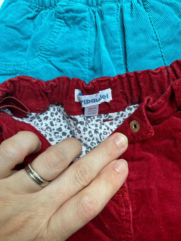 Lot de deux pantalons chaud - photo numéro 4