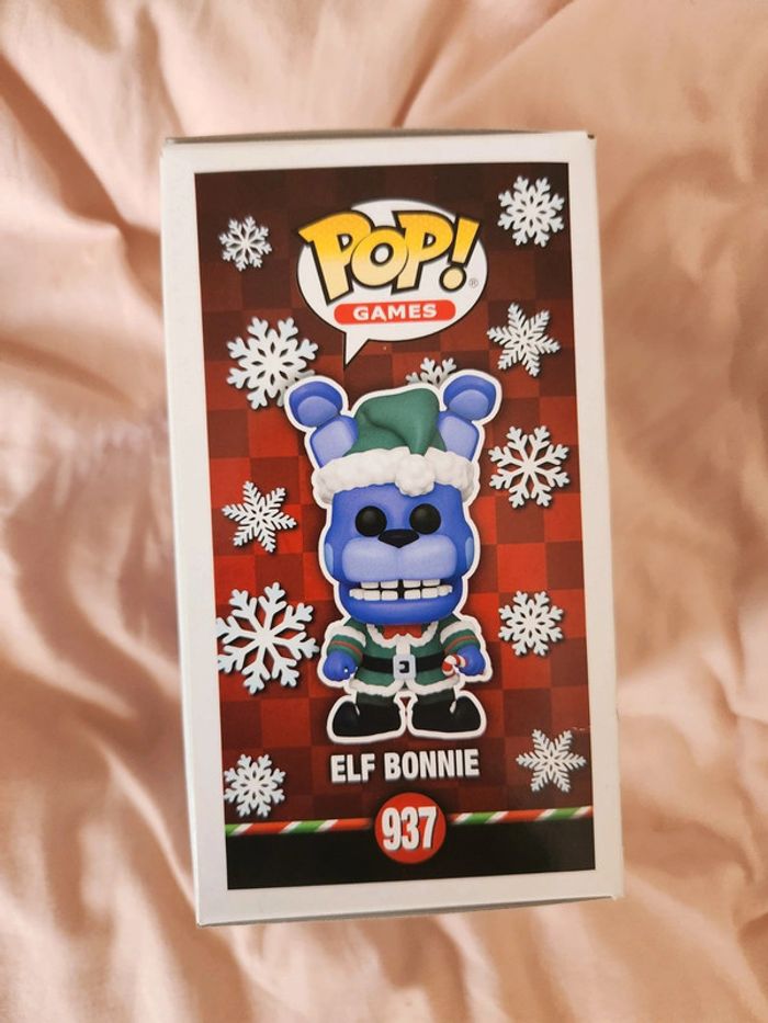 Figurine Funko Pop Elf Bonnie Fnaf Five nights at freddy's - photo numéro 5