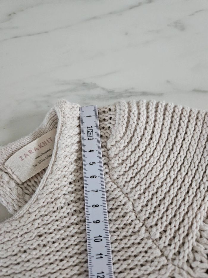 Zara pull beige taille S - photo numéro 12