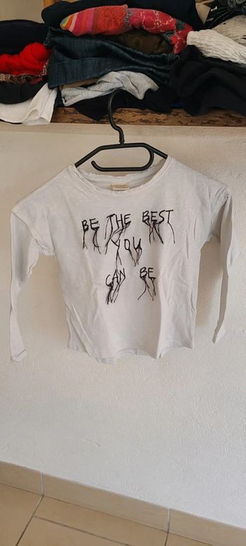 Tshirt ML Zara 6 ans
