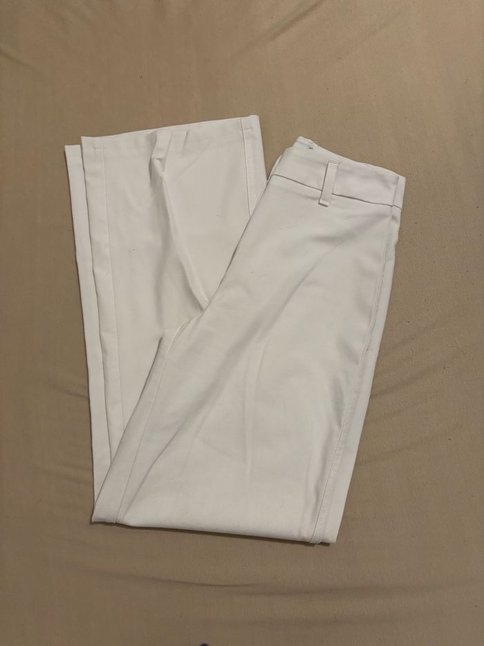 pantalon large blanc - photo numéro 5