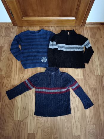 Lot pulls chauds 6 ans Kiabi, Epop