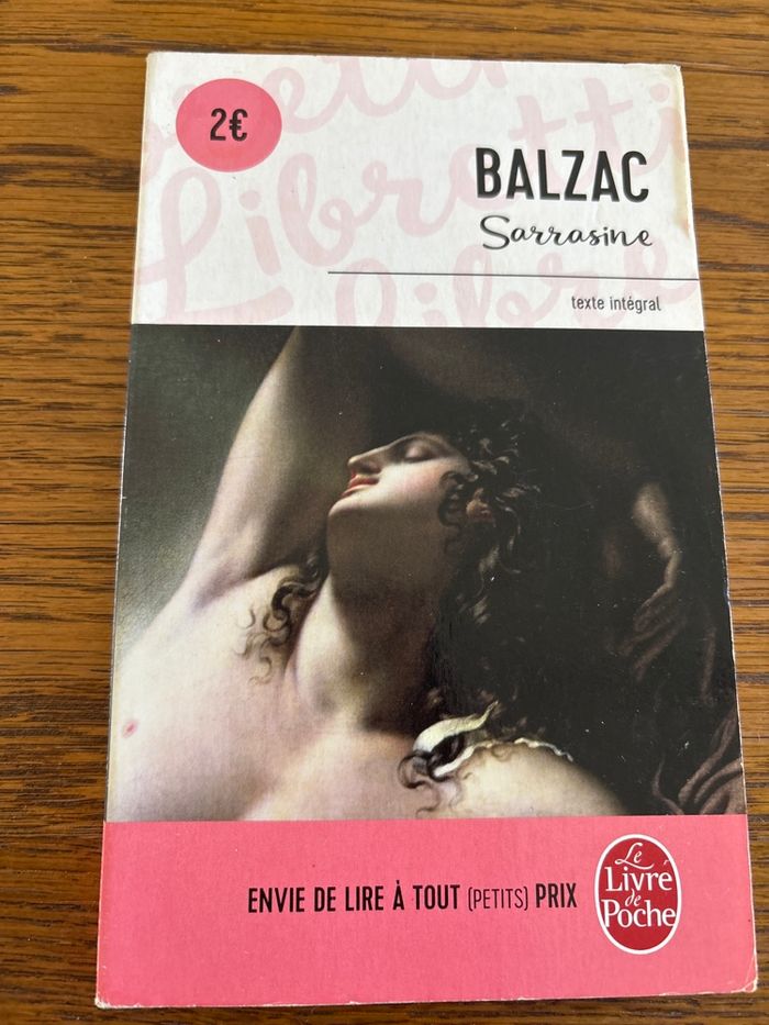 Balzac sarrasine - photo numéro 1