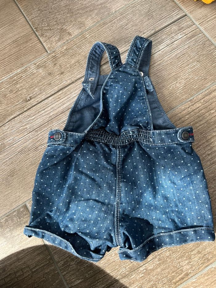 Salopette short Obaibi 6 mois - photo numéro 3
