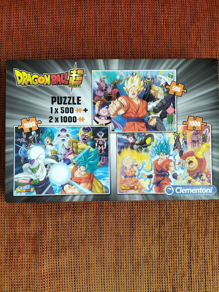 3 puzzles Dragon Ball Super