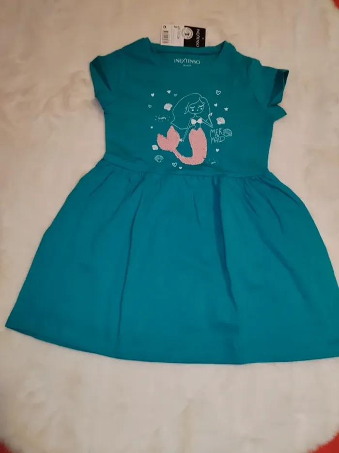 Robe d'été 3 ans sirène - photo numéro 4