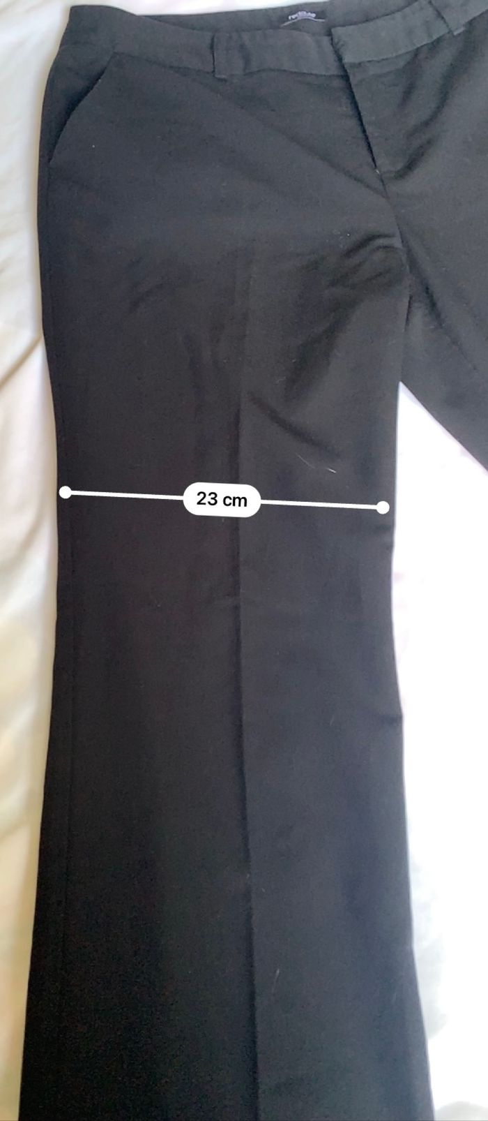 Pantalon femme La Redoute noir Taille 44 polyviscose - photo numéro 6