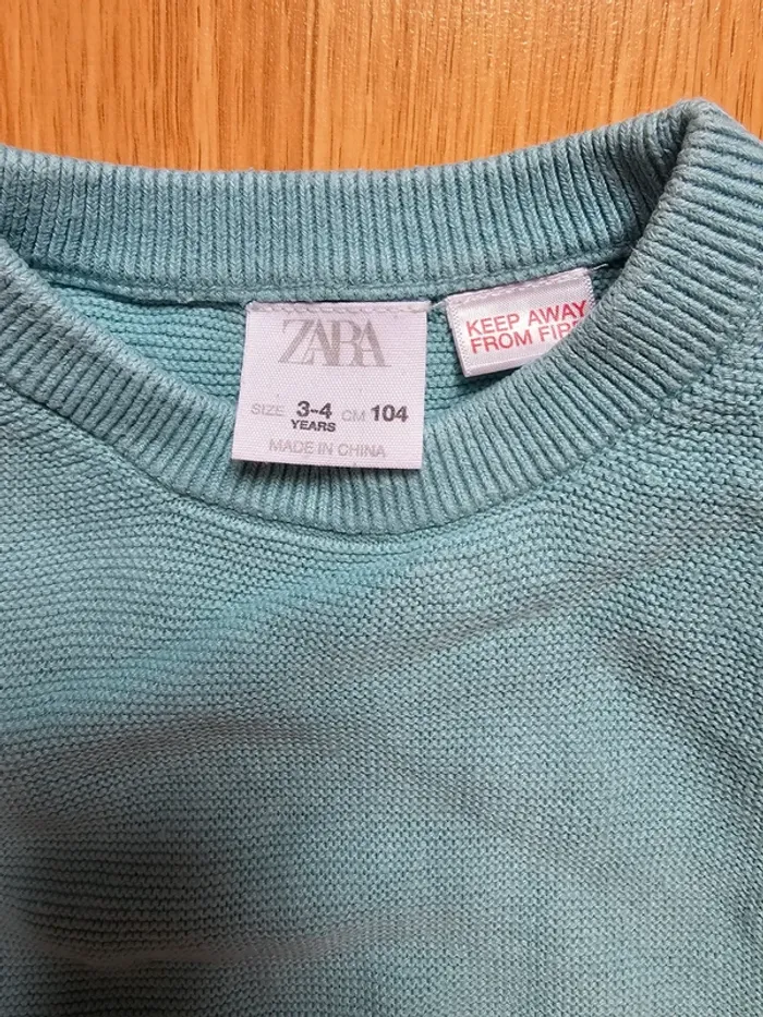 Pull zara 3-4 an - photo numéro 2