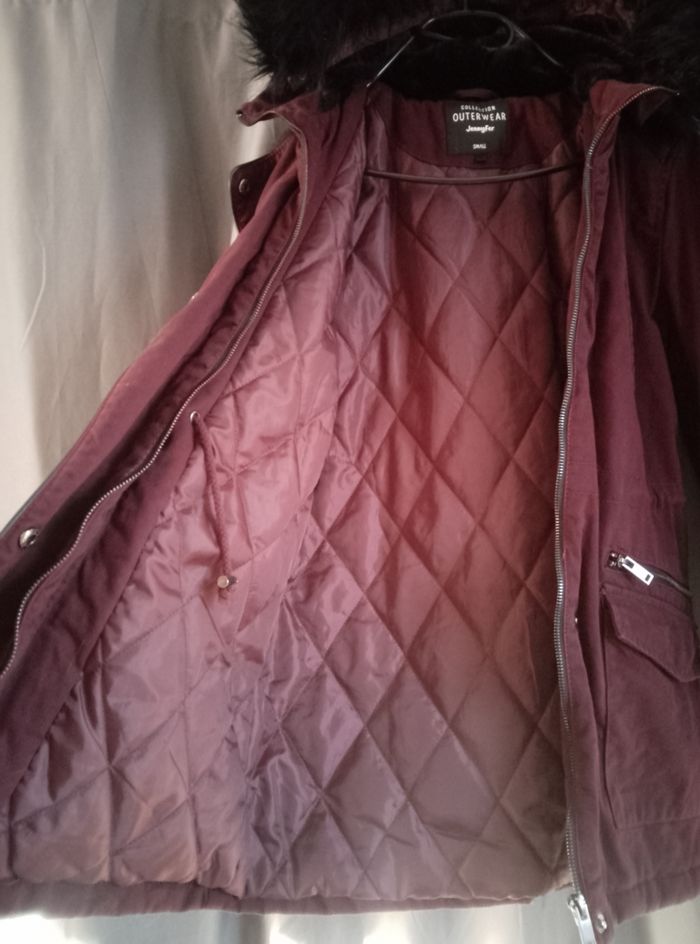 Parka prune - photo numéro 2