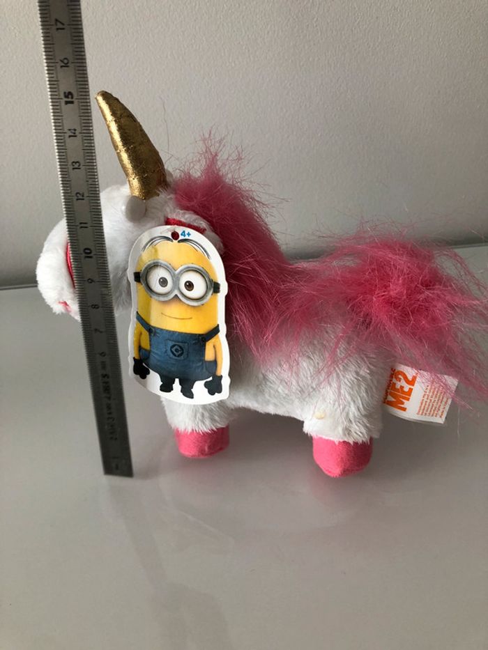 Peluche licorne - Moi moche et méchant - Neuve - photo numéro 7