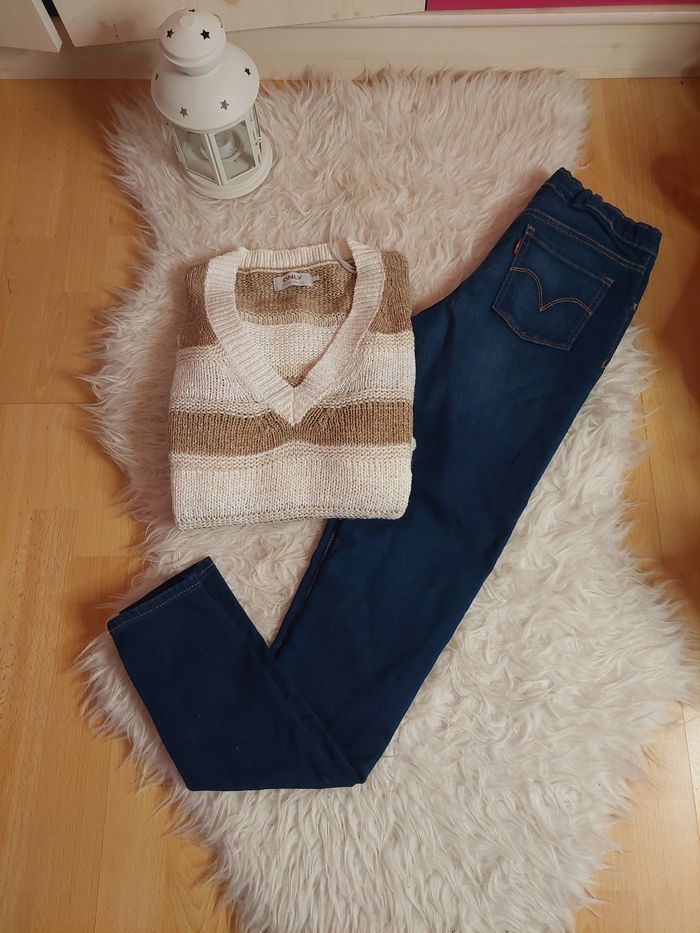 Lot vêtements T.S fille ado Only Shein Levi's TBE 👩 - photo numéro 10