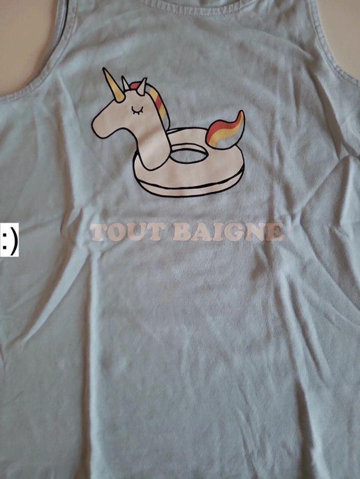 Débardeur "tout baigne" 10 ans - photo numéro 2