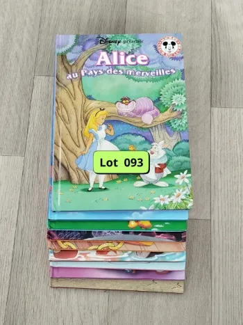 Lot de 9 tomes Disney club du livre années 2004 à 2013 L093