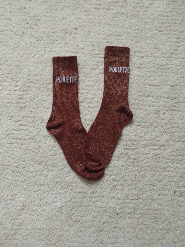 Chaussette à message