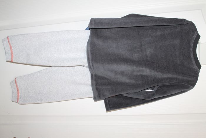 pyjama polaire star wars noir et gris 4 ans - photo numéro 2